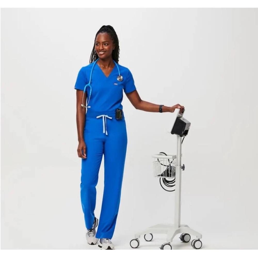 Figs Royal Blue Women's Scrub Pants
